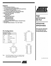 DataSheet ATF22V10C pdf